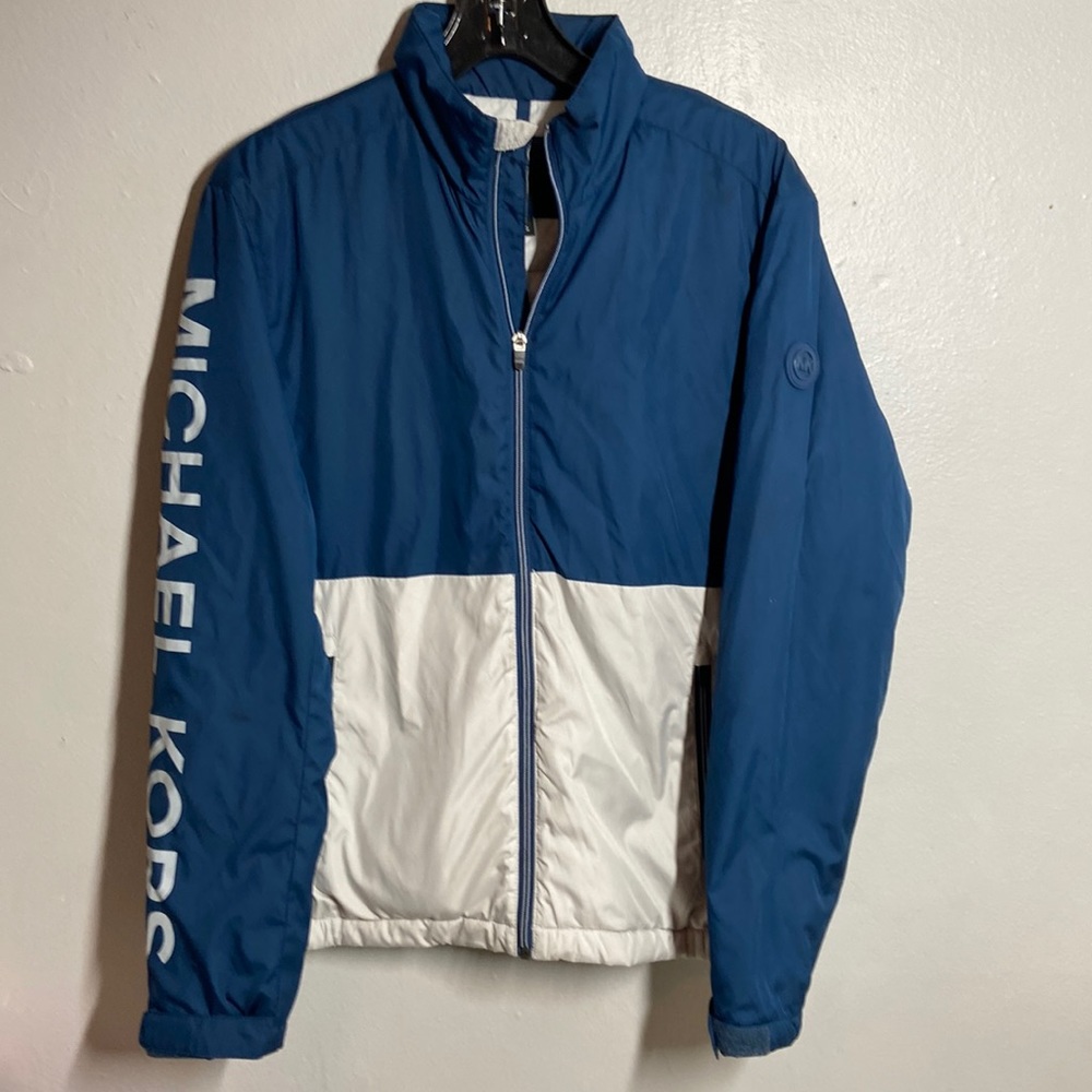 Micheal Kors sz S Polyester Fill Lightweight Spell-out Jacket